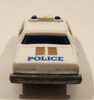 Majorette Novacar 100 Chevy Impala Police Cruiser White Plastic Body Die Cast Toy Car Vehicle