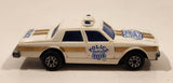 Majorette Novacar 100 Chevy Impala Police Cruiser White Plastic Body Die Cast Toy Car Vehicle