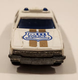 Majorette Novacar 100 Chevy Impala Police Cruiser White Plastic Body Die Cast Toy Car Vehicle