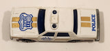 Majorette Novacar 100 Chevy Impala Police Cruiser White Plastic Body Die Cast Toy Car Vehicle