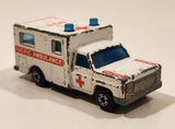 Vintage 1982 Lesney Matchbox Superfast No. 41 Code Red Pacific Ambulance White Die Cast Toy Car Vehicle