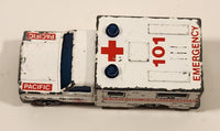 Vintage 1982 Lesney Matchbox Superfast No. 41 Code Red Pacific Ambulance White Die Cast Toy Car Vehicle