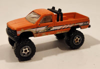 2008 Matchbox All Terrain Chevy K-1500 Truck Orange Die Cast Toy Truck Vehicle