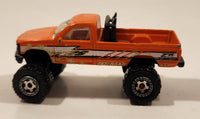 2008 Matchbox All Terrain Chevy K-1500 Truck Orange Die Cast Toy Truck Vehicle