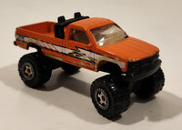 2008 Matchbox All Terrain Chevy K-1500 Truck Orange Die Cast Toy Truck Vehicle