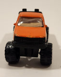 2008 Matchbox All Terrain Chevy K-1500 Truck Orange Die Cast Toy Truck Vehicle