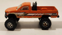 2008 Matchbox All Terrain Chevy K-1500 Truck Orange Die Cast Toy Truck Vehicle