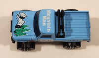 1983 Matchbox 4x4 Mini Pick Up Truck Light Blue Die Cast Toy Car Vehicle