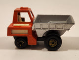 Vintage 1976 Matchbox Lesney Superfast No. 26 Site Dumper Truck Red and Silver Die Cast Toy Car Construction Equipment Machinery Vehicle - Made in England