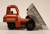 Vintage 1976 Matchbox Lesney Superfast No. 26 Site Dumper Truck Red and Silver Die Cast Toy Car Construction Equipment Machinery Vehicle - Made in England