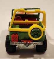 Majorette No. 290 & No. 244 Jeep CJ 4x4 Green 1/54 Scale Die Cast Toy Car Vehicle