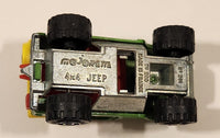 Majorette No. 290 & No. 244 Jeep CJ 4x4 Green 1/54 Scale Die Cast Toy Car Vehicle