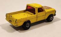 Vintage 1973 Lesney Matchbox Rolamatics No. 57 Wild Life Truck Ranger Yellow Die Cast Toy Dump Truck Vehicle