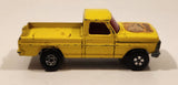 Vintage 1973 Lesney Matchbox Rolamatics No. 57 Wild Life Truck Ranger Yellow Die Cast Toy Dump Truck Vehicle