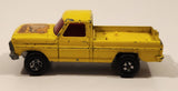 Vintage 1973 Lesney Matchbox Rolamatics No. 57 Wild Life Truck Ranger Yellow Die Cast Toy Dump Truck Vehicle