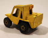 Vintage 1977 Lesney Matchbox Superfast No. 48 Sambron Jacklift Yellow Die Cast Toy Car Vehicle