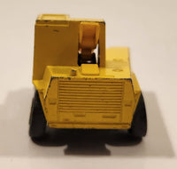 Vintage 1977 Lesney Matchbox Superfast No. 48 Sambron Jacklift Yellow Die Cast Toy Car Vehicle