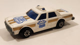 Majorette Novacar 100 Chevy Impala Police Cruiser White Plastic Body Die Cast Toy Car Vehicle