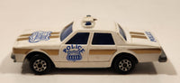 Majorette Novacar 100 Chevy Impala Police Cruiser White Plastic Body Die Cast Toy Car Vehicle