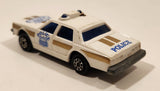 Majorette Novacar 100 Chevy Impala Police Cruiser White Plastic Body Die Cast Toy Car Vehicle