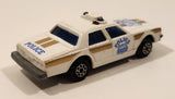 Majorette Novacar 100 Chevy Impala Police Cruiser White Plastic Body Die Cast Toy Car Vehicle