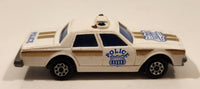 Majorette Novacar 100 Chevy Impala Police Cruiser White Plastic Body Die Cast Toy Car Vehicle