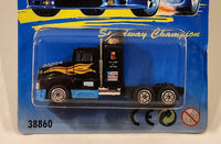 Realtoy Speedway Champion Semi Tractor Truck The Spirit of America Black Die Cast Toy Car Vehicle New in Package