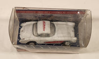 Kinsmart 1957 Chevrolet Corvette AC Delco White Pull Back Die Cast Toy Car Vehicle New in Box (Copy)