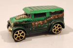 2006 MGA Marvel Spider-Man Sandman Hummer Style Green Die Cast Toy Car Vehicle