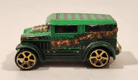 2006 MGA Marvel Spider-Man Sandman Hummer Style Green Die Cast Toy Car Vehicle