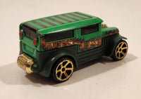 2006 MGA Marvel Spider-Man Sandman Hummer Style Green Die Cast Toy Car Vehicle