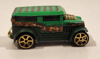 2006 MGA Marvel Spider-Man Sandman Hummer Style Green Die Cast Toy Car Vehicle