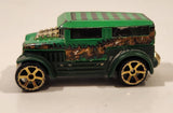 2006 MGA Marvel Spider-Man Sandman Hummer Style Green Die Cast Toy Car Vehicle