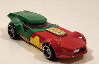 2012 Hot Wheels DC Comics Batman Robin Red Yellow Green Die Cast Toy Car Vehicle