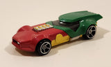 2012 Hot Wheels DC Comics Batman Robin Red Yellow Green Die Cast Toy Car Vehicle