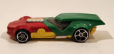 2012 Hot Wheels DC Comics Batman Robin Red Yellow Green Die Cast Toy Car Vehicle