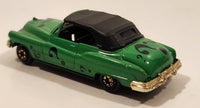 1995 Yatming #8904 Hasbro DC Comics Batman Forever Movie The Riddler 1953 Buick Roadmaster Convertible Classic Car Green Die Cast Toy Vehicle