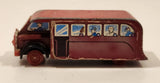 1988 Thomas & Friends Bertie The Bus Double Decker Red Die Cast Toy Vehicle