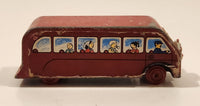 1988 Thomas & Friends Bertie The Bus Double Decker Red Die Cast Toy Vehicle