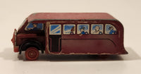 1988 Thomas & Friends Bertie The Bus Double Decker Red Die Cast Toy Vehicle