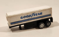 1989 Road Champs Micro Good Year Tires Semi Trailer White Die Cast Toy Vehicle