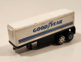 1989 Road Champs Micro Good Year Tires Semi Trailer White Die Cast Toy Vehicle