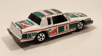 Vintage ERTL NASCAR #11 Darrel Waltrip Mountain Dew Buick Regal White and Green Die Cast Toy Race Car Vehicle