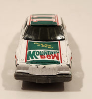 Vintage ERTL NASCAR #11 Darrel Waltrip Mountain Dew Buick Regal White and Green Die Cast Toy Race Car Vehicle