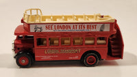 Lledo Days Gone DG 15 London Transport 1932 AEC Regent Double Decker Bus Red Die Cast Toy Car Vehicle Made in England