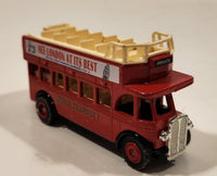 Lledo Days Gone DG 15 London Transport 1932 AEC Regent Double Decker Bus Red Die Cast Toy Car Vehicle Made in England