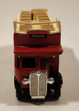 Lledo Days Gone DG 15 London Transport 1932 AEC Regent Double Decker Bus Red Die Cast Toy Car Vehicle Made in England