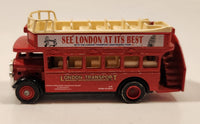 Lledo Days Gone DG 15 London Transport 1932 AEC Regent Double Decker Bus Red Die Cast Toy Car Vehicle Made in England