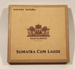 Vintage Havana Natura Oud Kampen Pays-Bas Sumatra Cum Laude Card Board Cigar Box