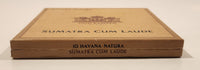 Vintage Havana Natura Oud Kampen Pays-Bas Sumatra Cum Laude Card Board Cigar Box